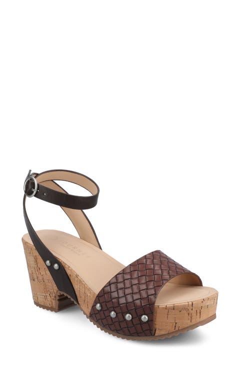 Vanessa Block Heel Platform Sandal (Women)
