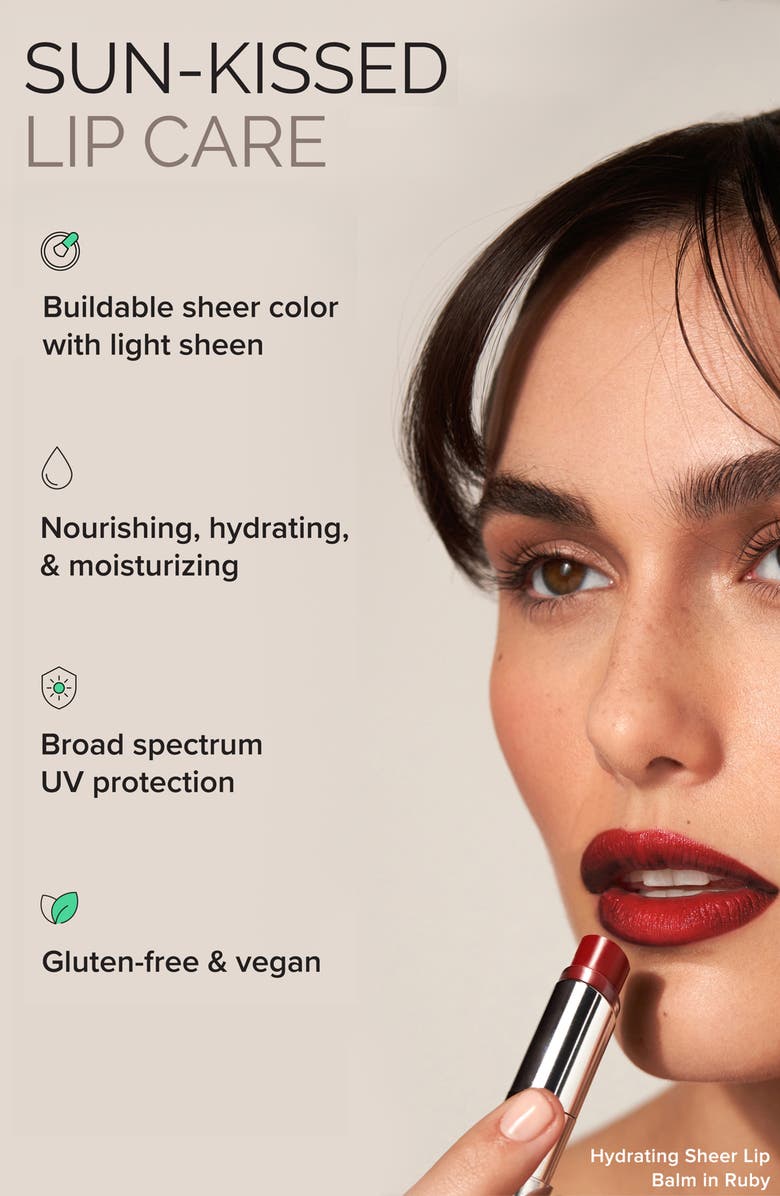 MDSolarSciences Hydrating Sheer Lip Balm Dream SPF 30, Alternate, color, Ruby