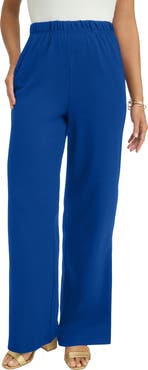 Jessica London Soft Ease Wide Leg Pant