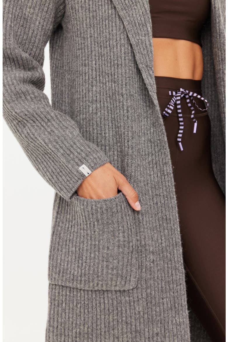Oli Knit Wool Cardigan Coat, Alternate, color, GREY