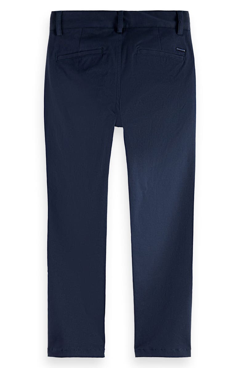 Scotch & Soda Kids' Stuart Straight Leg Twill Chinos, Alternate, color, Sky Captain