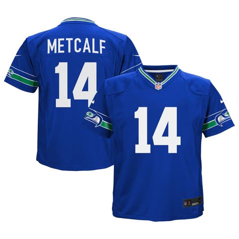 Infant Nike DK Metcalf Royal Seattle Seahawks Alternate Player Game Jersey
