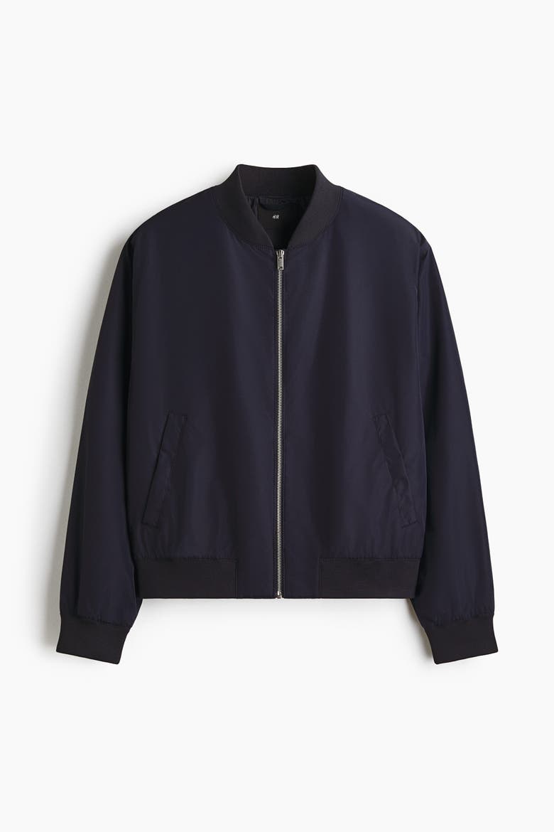 Lightweight Bomber Jacket, Alternate, color, Dark blue