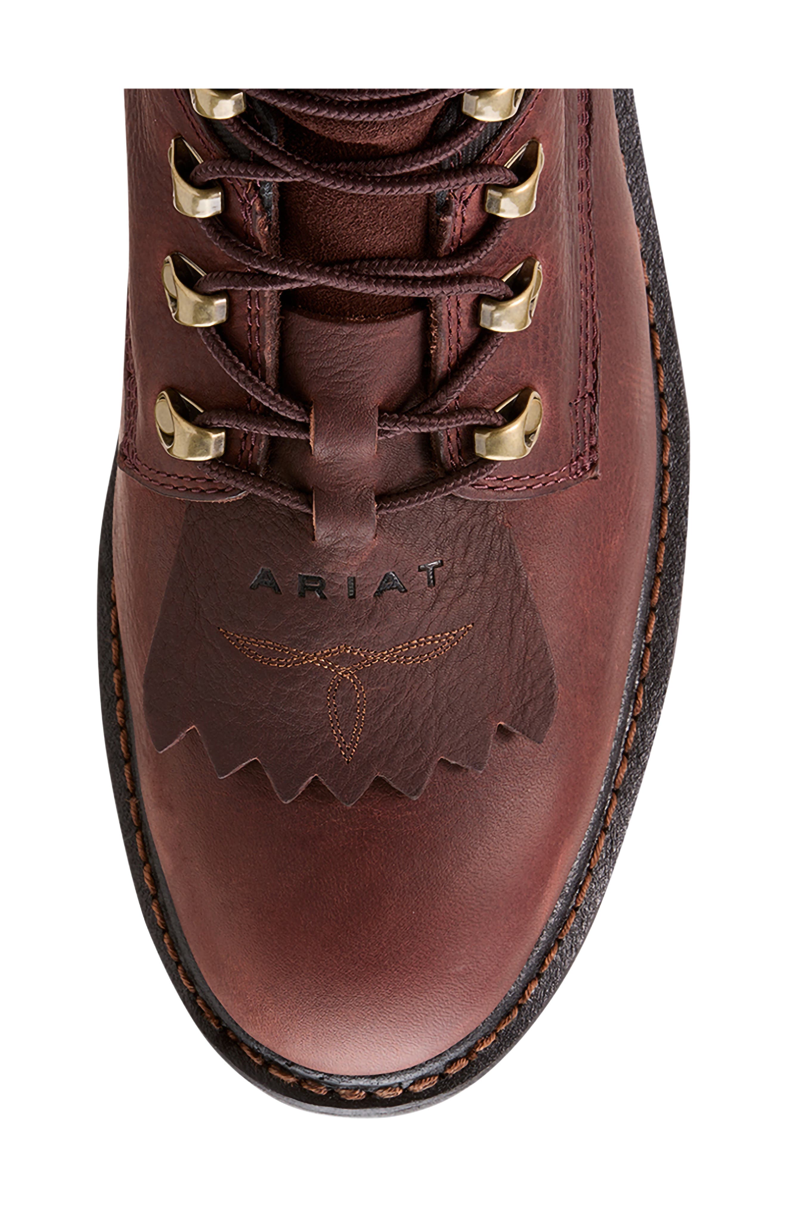 Hermosa XR 8 Lace-Up Boot, Alternate, color, REDWOOD
