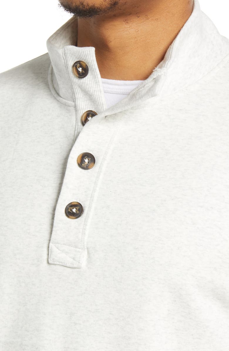 The Normal Brand Puremeso Mock Neck Top, Alternate, color, Stone