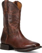 Frye Hauser Logo Stitch Western Boot