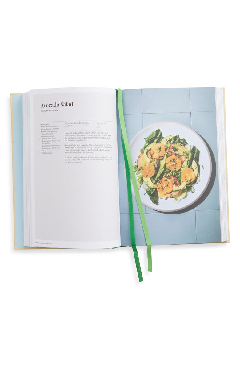 Phaidon Press 'The Vegetarian Silver Spoon: Classic and Contemporary Italian Recipes' Cookbook, Alternate, color, Beige Multi