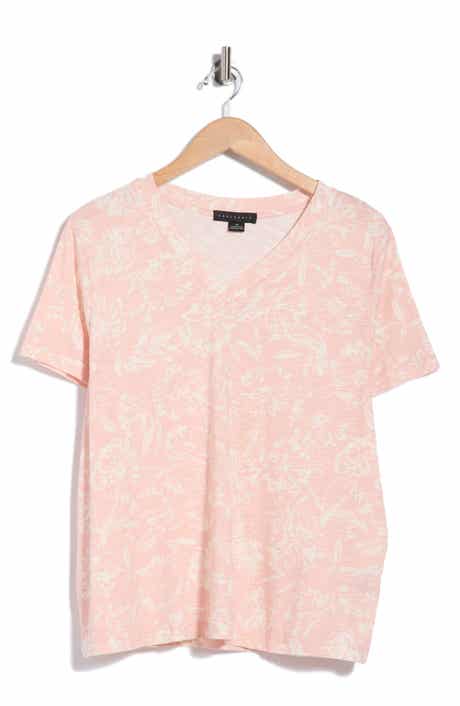 V-Neck Slubbed T-Shirt