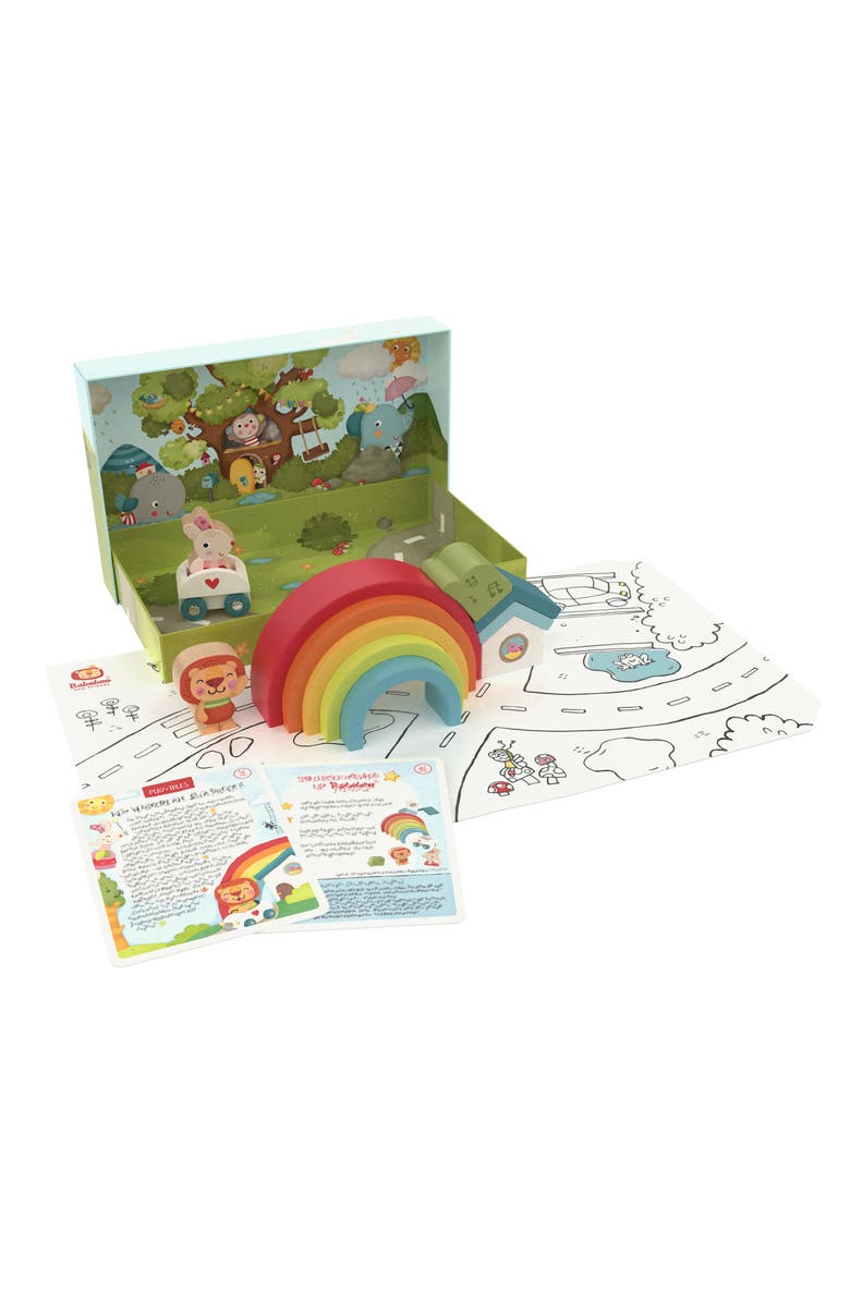 Bababoo and friends<sup>®</sup> Enchanted Rainbow Roleplay Stacking Toy, Alternate, color, Multi / Green