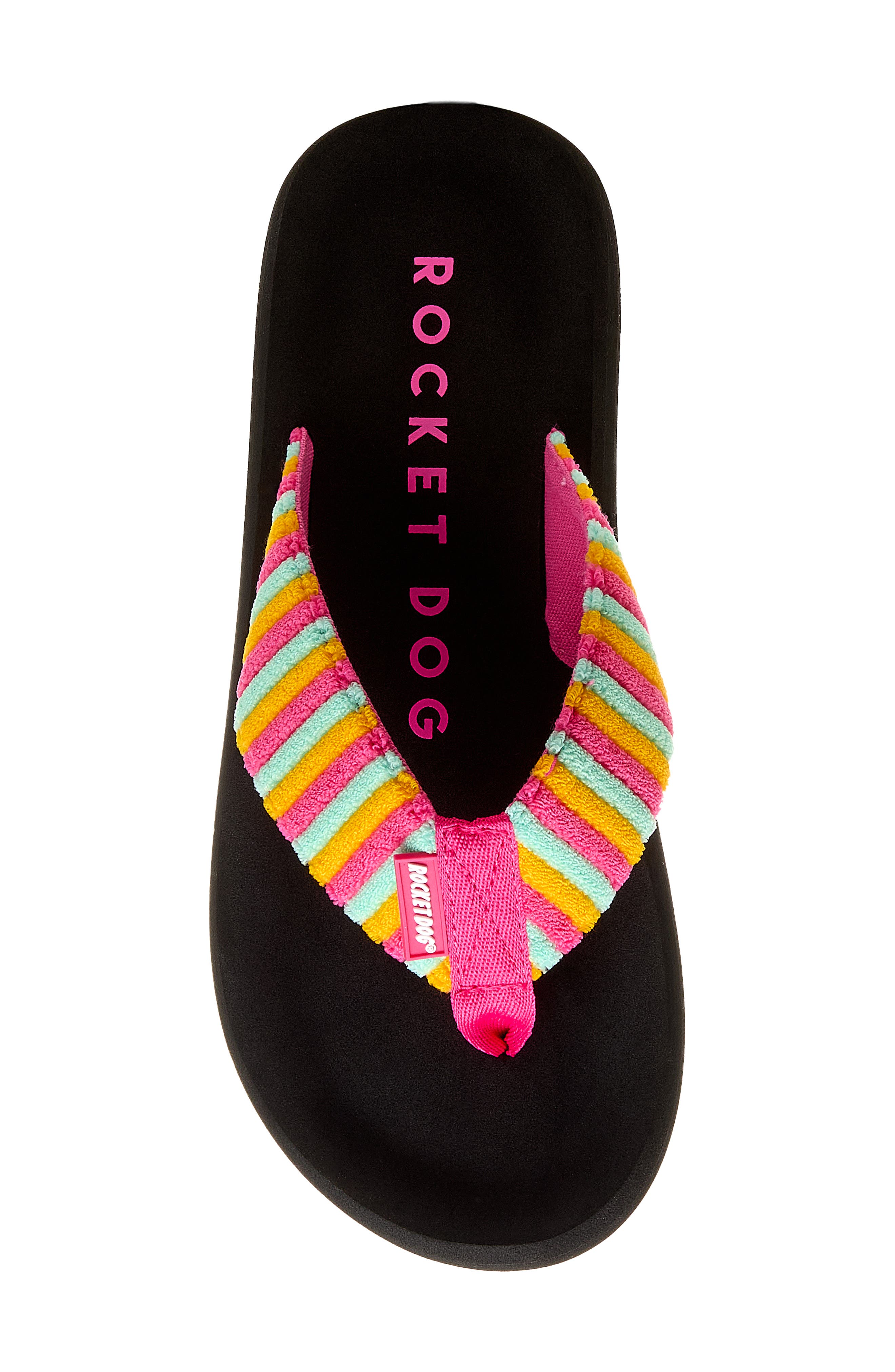Adios Flip Flop, Alternate, color, HOT PINK MULTI