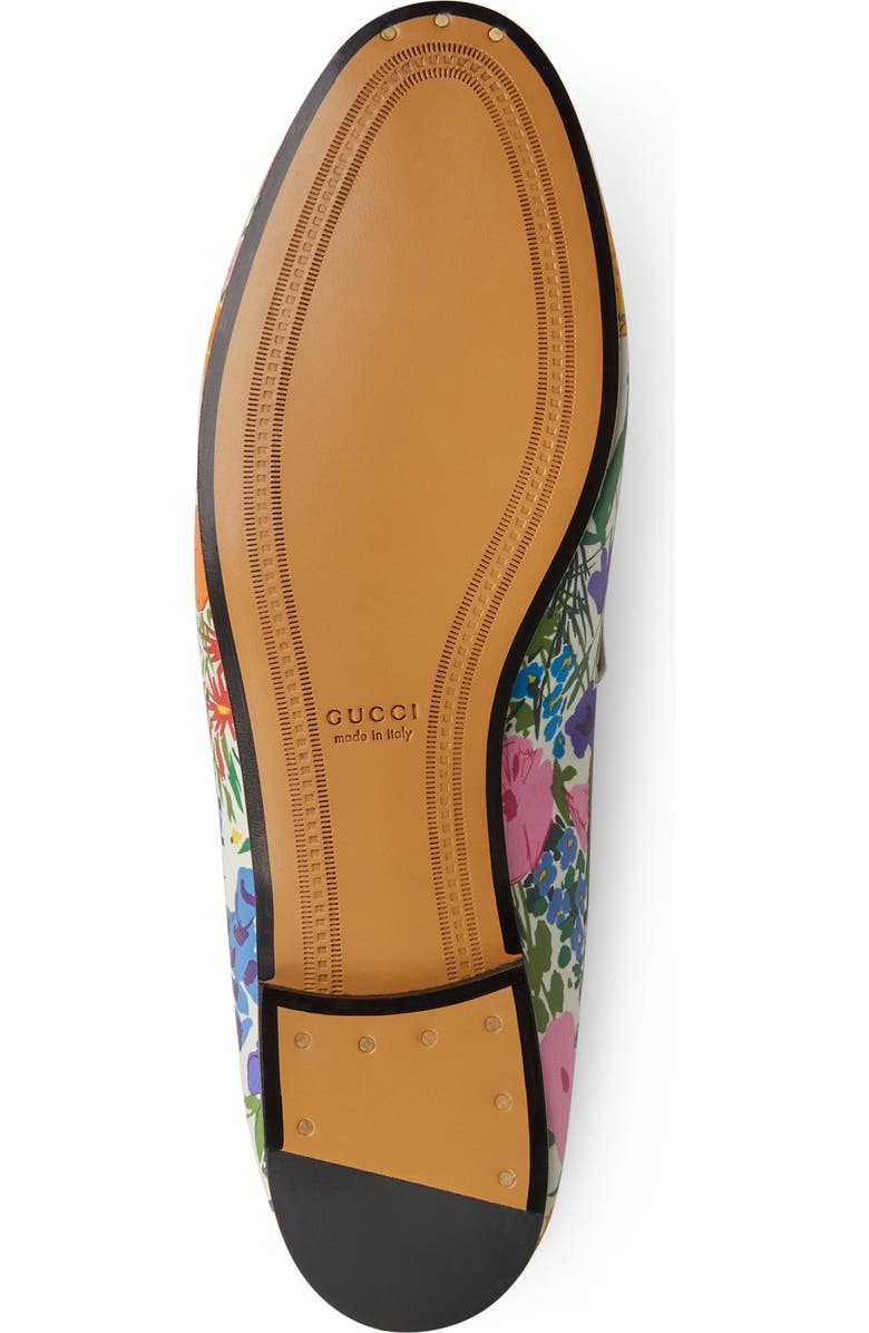 Gucci x Ken Scott Jordaan Floral Print Loafer, Alternate, color,