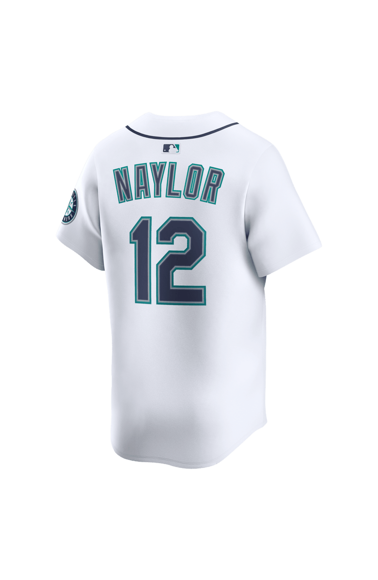 Nike Men's Nike Josh Naylor White Seattle Mariners Home Limited Jersey, Alternate, color, White