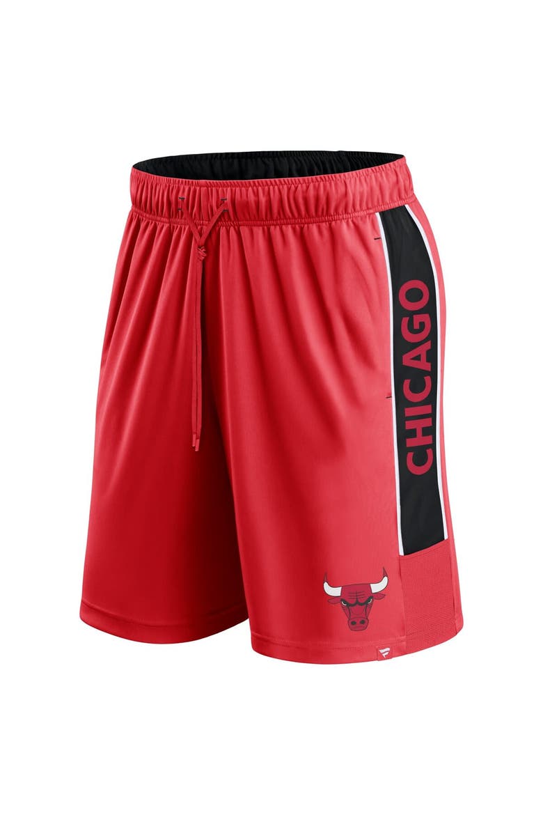 Men's Fanatics Branded Red Chicago Bulls Game Winner Defender Shorts, Alternate, color, Red