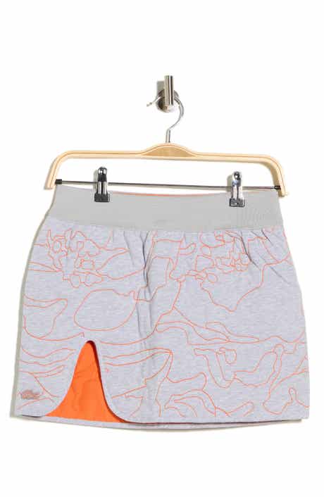 Lacoste Reversible Embroidered Quilted Miniskirt