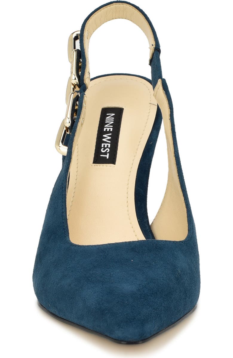 Nine West Veroni Slingback Pointed Toe Pump, Alternate, color, Dbl01