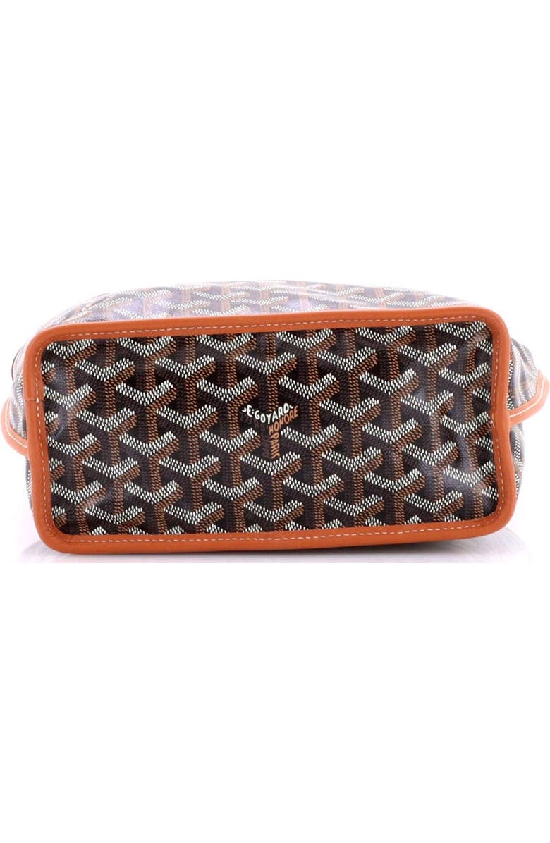 Pre-Owned Goyard Anjou Reversible Tote Coated Canvas Mini, Alternate, color, Brown