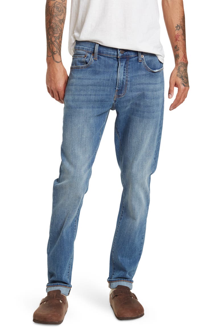 410 Athletic Slim Fit Jeans, Main, color, VAUXHALL