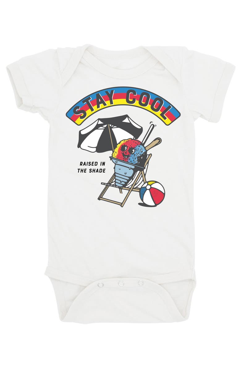 Feather 4 Arrow Stay Cool Cotton Graphic Bodysuit, Main, color,