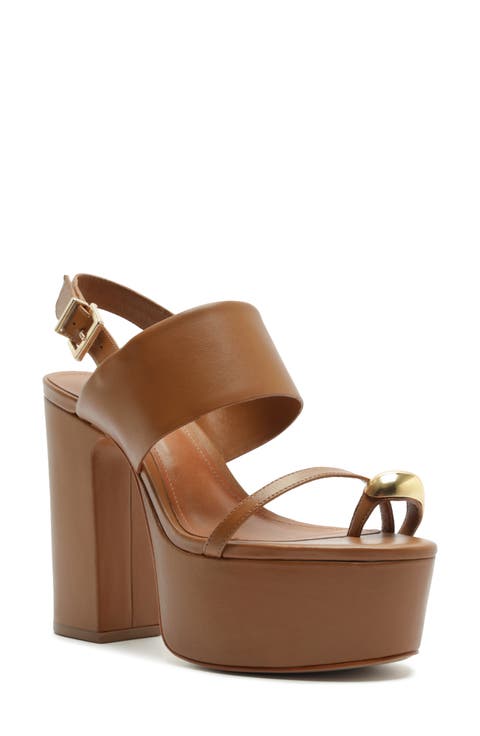 Mandy Slingback Platform Sandal (Women)