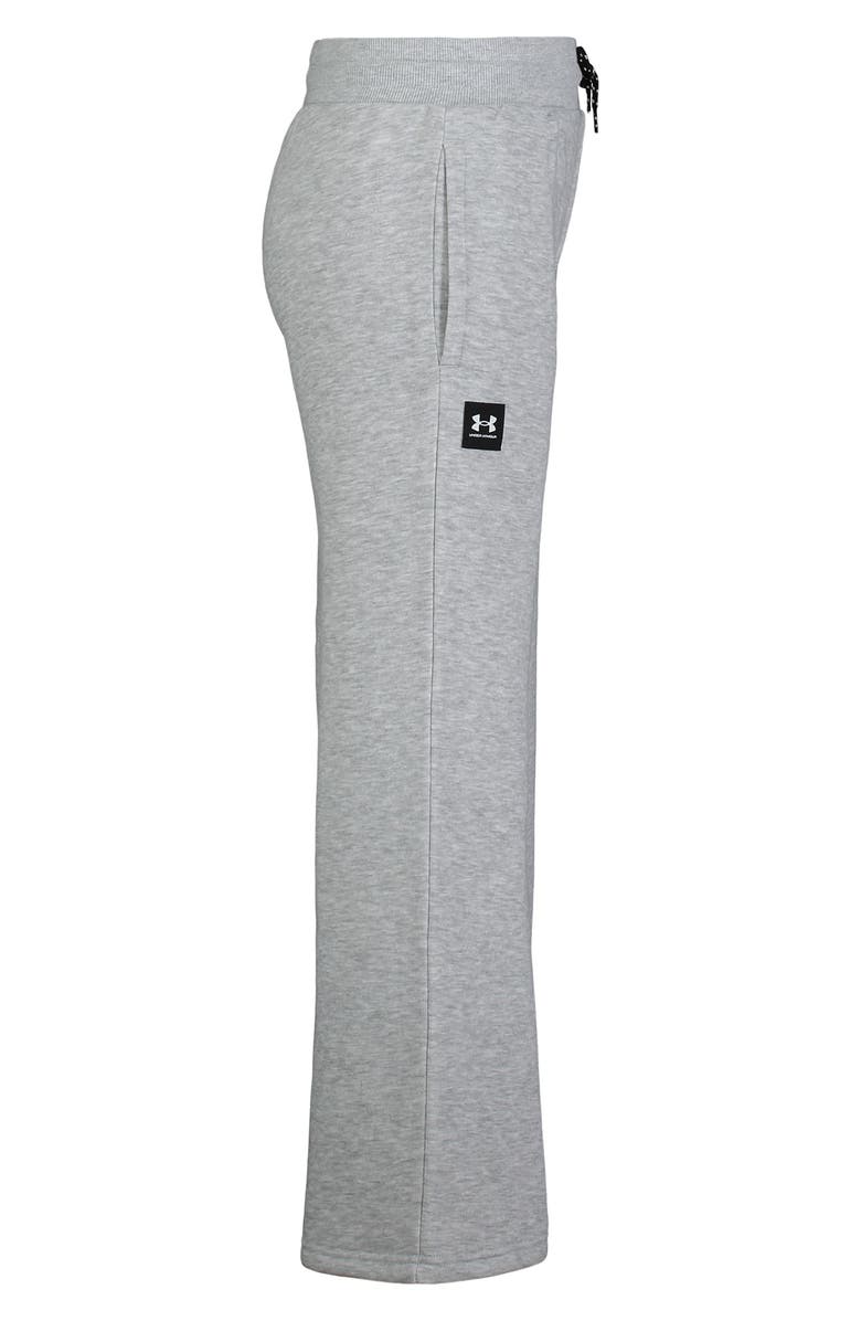 Under Armour Kids' Wide Leg Fleece Pants, Alternate, color, 
