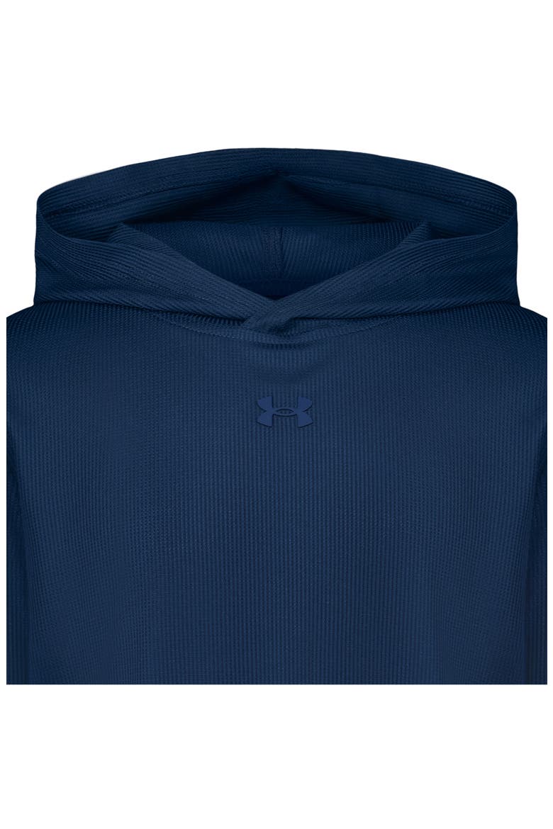 Kids' Thermal Hoodie, Alternate, color, BLACKOUT NAVY