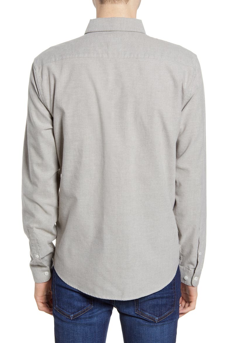 That'll Do Button-Down Shirt, Alternate, color, OLIVE