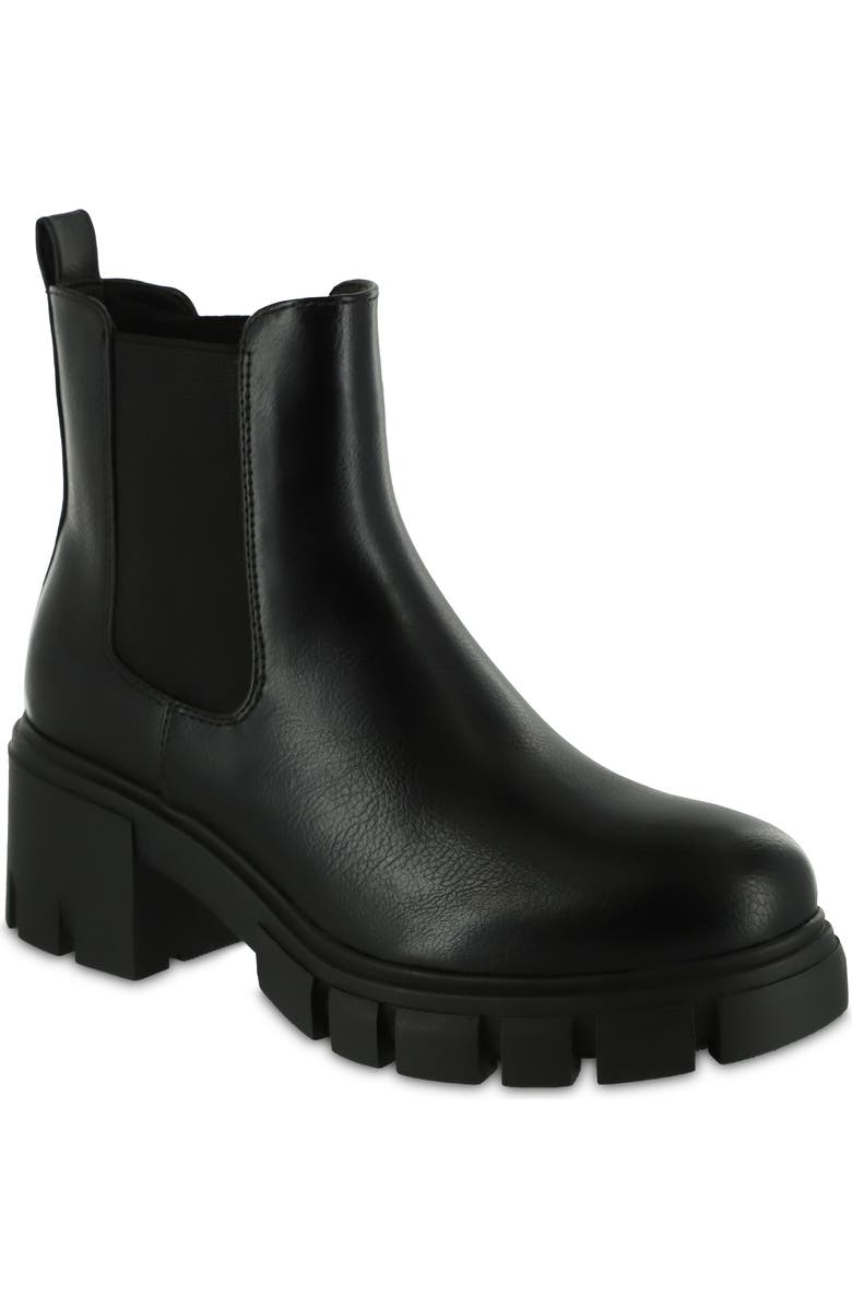 MIA Ivy Lug Sole Chelsea Boot, Main, color,
