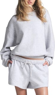 SKIMS Cotton Fleece Blend Classic Crewneck Sweatshirt