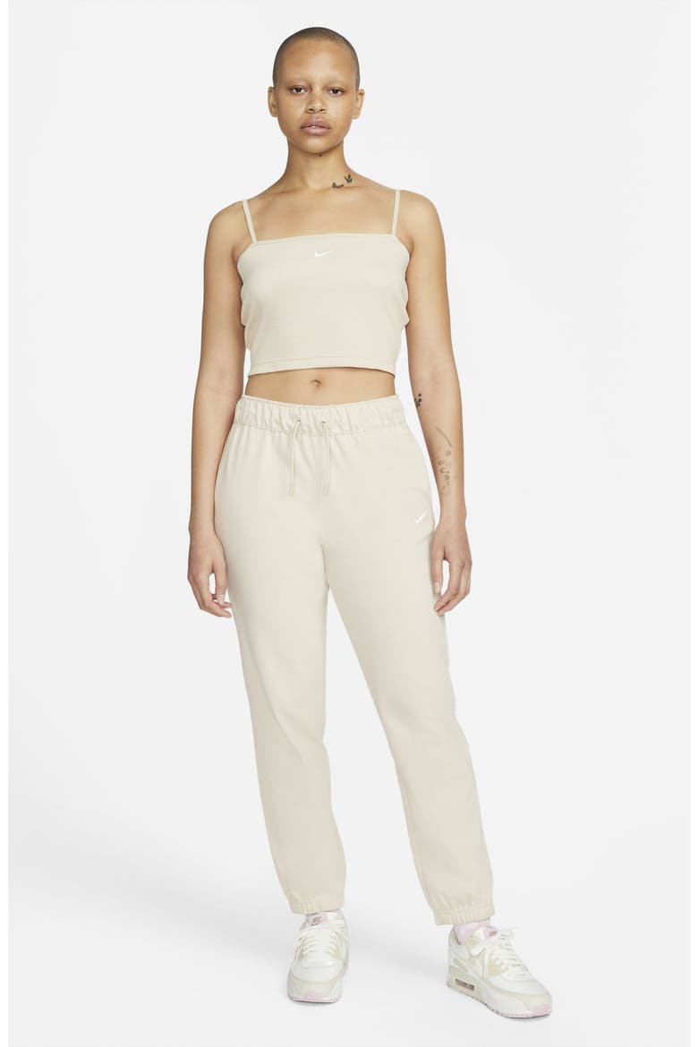 Sportswear Easy Joggers, Alternate, color, SANDDRIFT/ WHITE