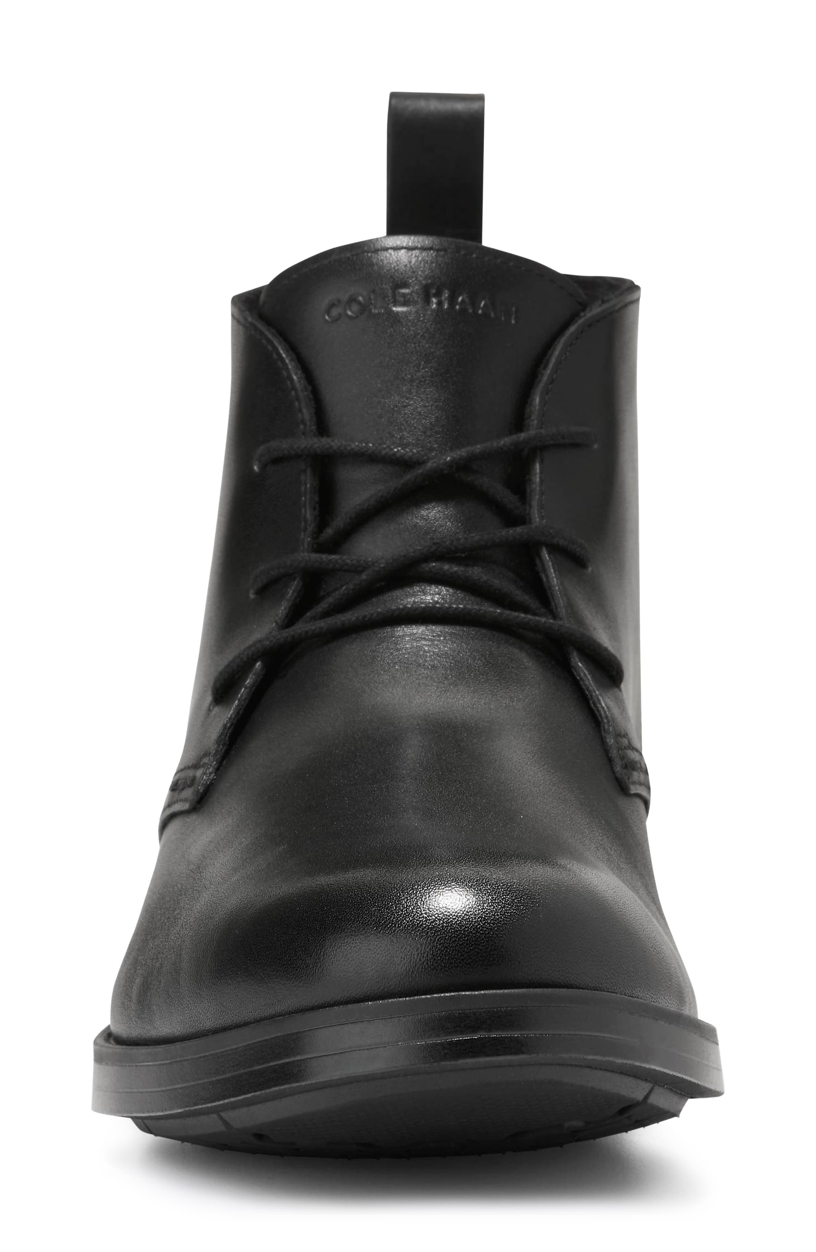 Newmark Grand Flexcraft Waterproof Chukka Boot, Alternate, color, BLACK / BLACK WP