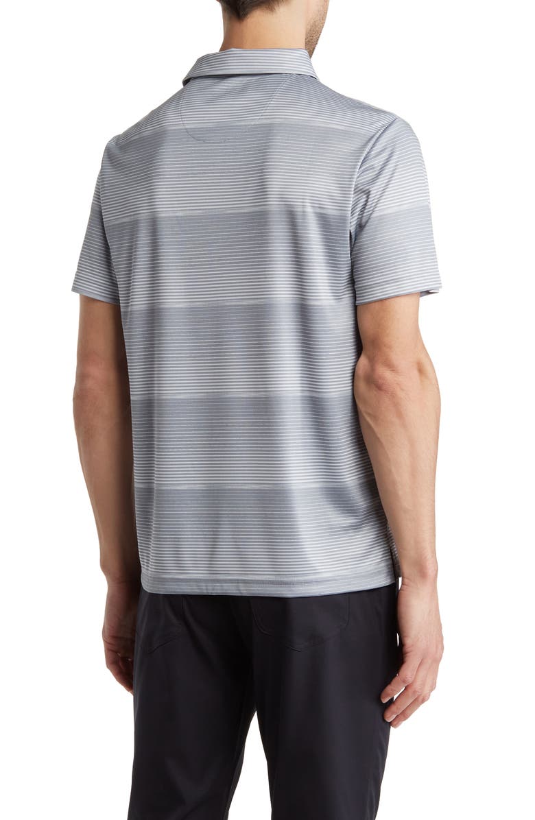 PGA TOUR Faded Space Dye UPF Golf Polo, Alternate, color,