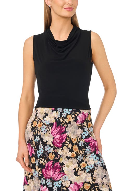 Cowl Neck Knit Tank
