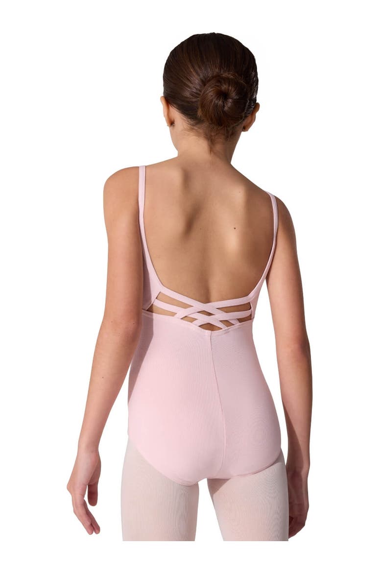 V-Neck Camisole Leotard, Alternate, color, light/pastel pink