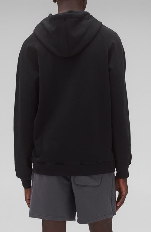 Reigning Champ Classic Lightweight Terry Hoodie In Black