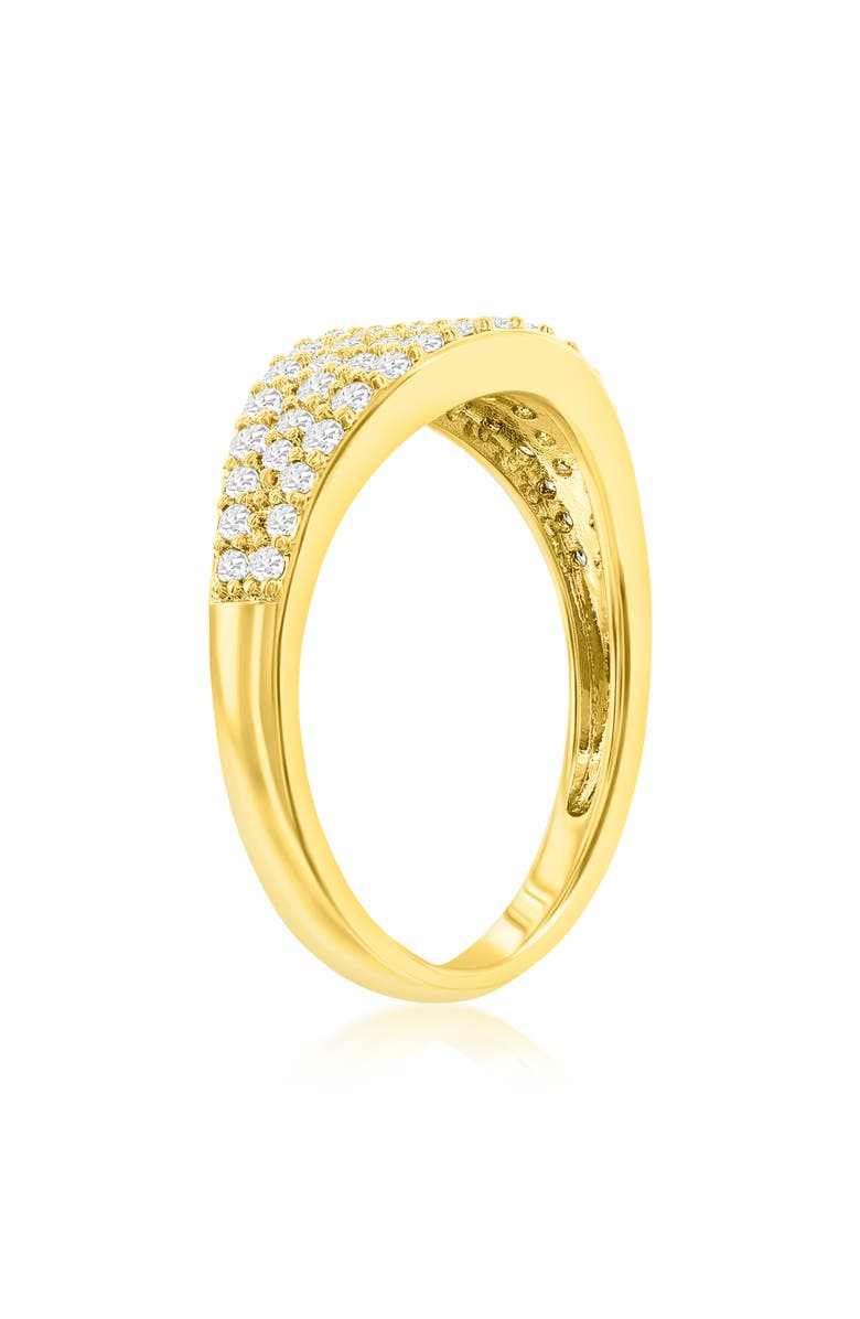 Donatello Gian Fancy Gold-Tone Crystal Ring, Alternate, color, 