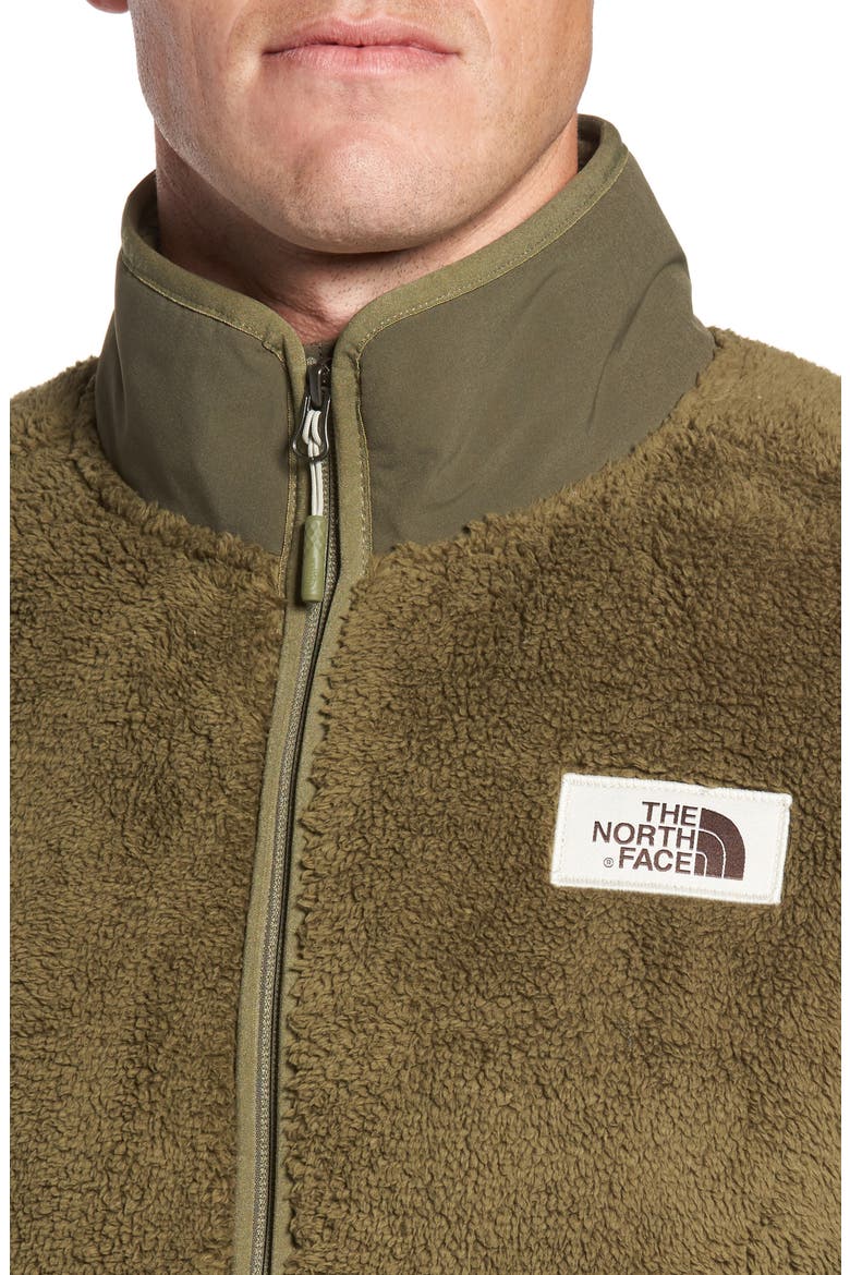 Campshire Fleece Vest, Alternate, color, GREEN