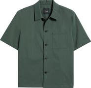 Theory Short Sleeve Button-Up Shirt