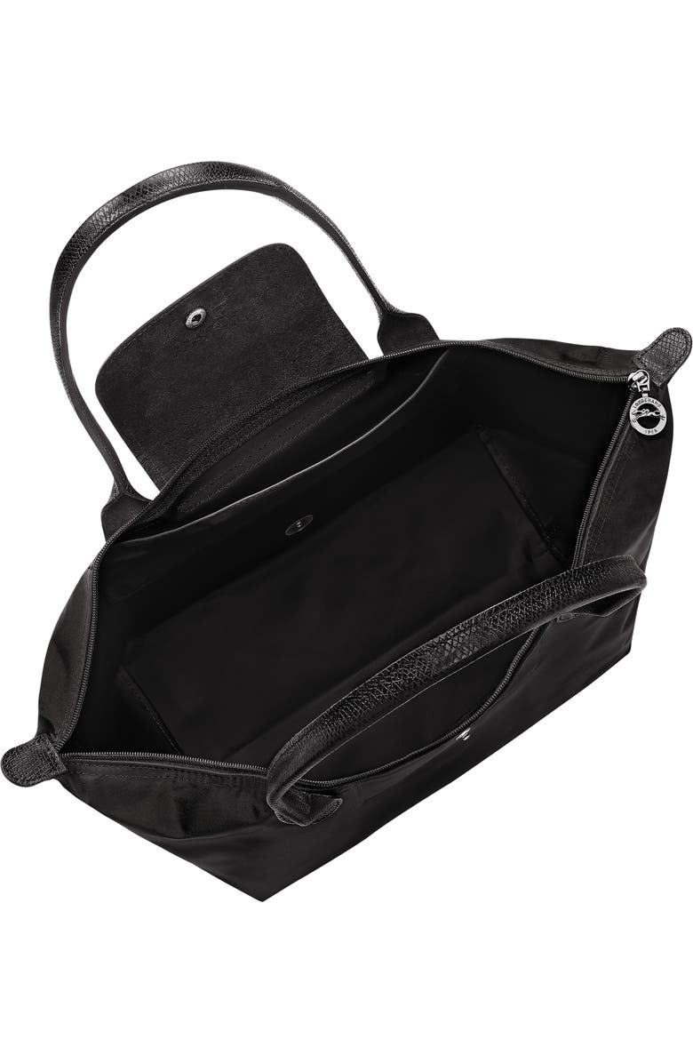 Longchamp Large Le Pliage One Nylon Shoulder Tote, Alternate, color, Black