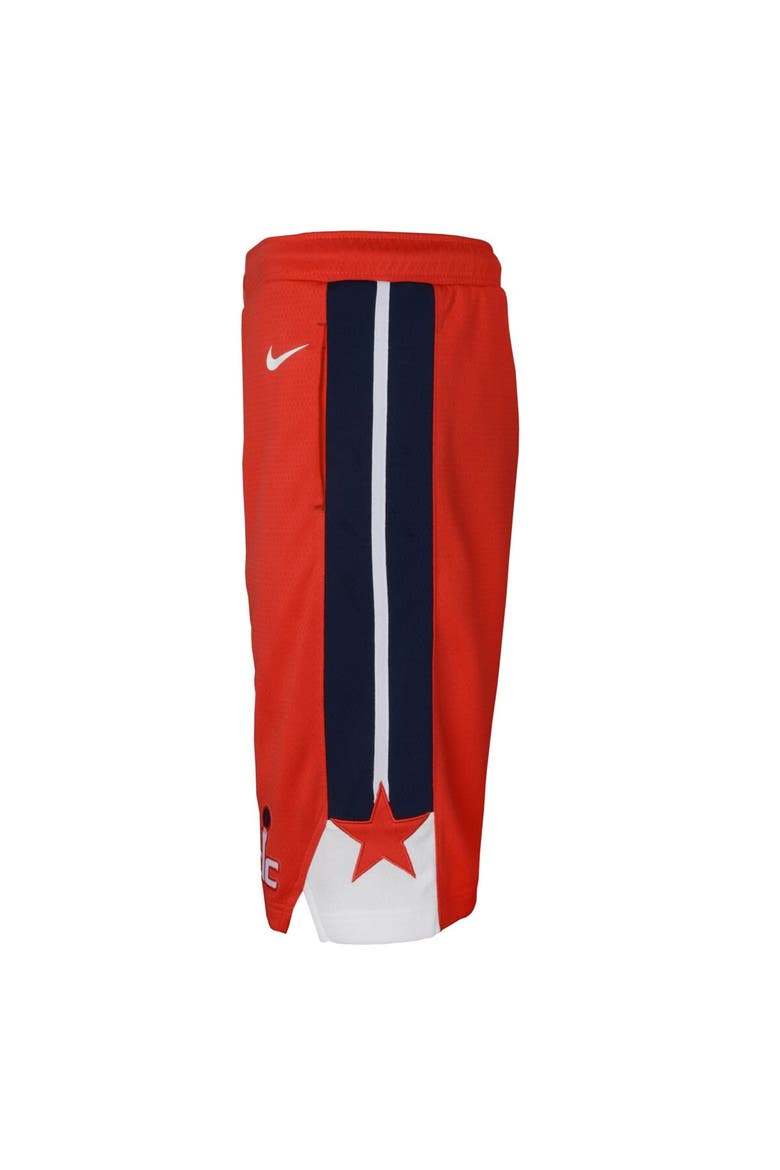 Youth Nike Red Washington Wizards Swingman Performance Shorts – Icon Edition, Alternate, color, Red