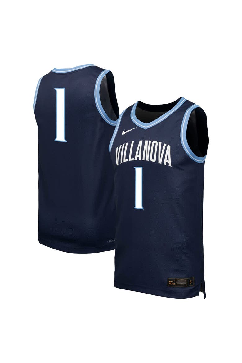 Men's Nike  Navy Villanova Wildcats #1 Replica Basketball Jersey, Alternate, color, Navy