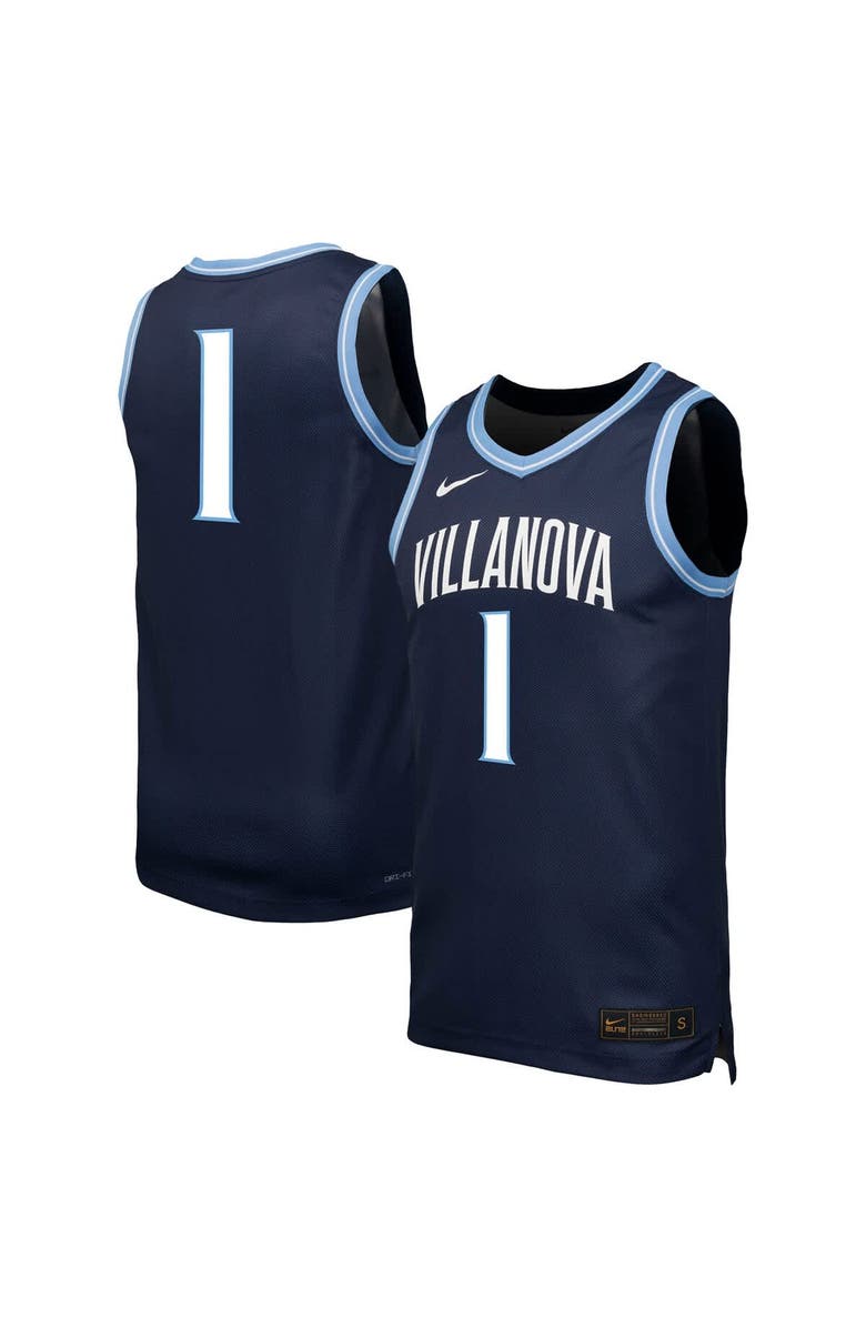 Nike Men's Nike  Navy Villanova Wildcats #1 Replica Basketball Jersey, Alternate, color, Navy