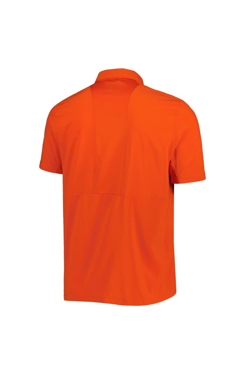 adidas Men's adidas Orange Miami Hurricanes Coaches AEROREADY Polo, Alternate, color,