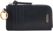 Isabel Marant Leather Zip Cardholder