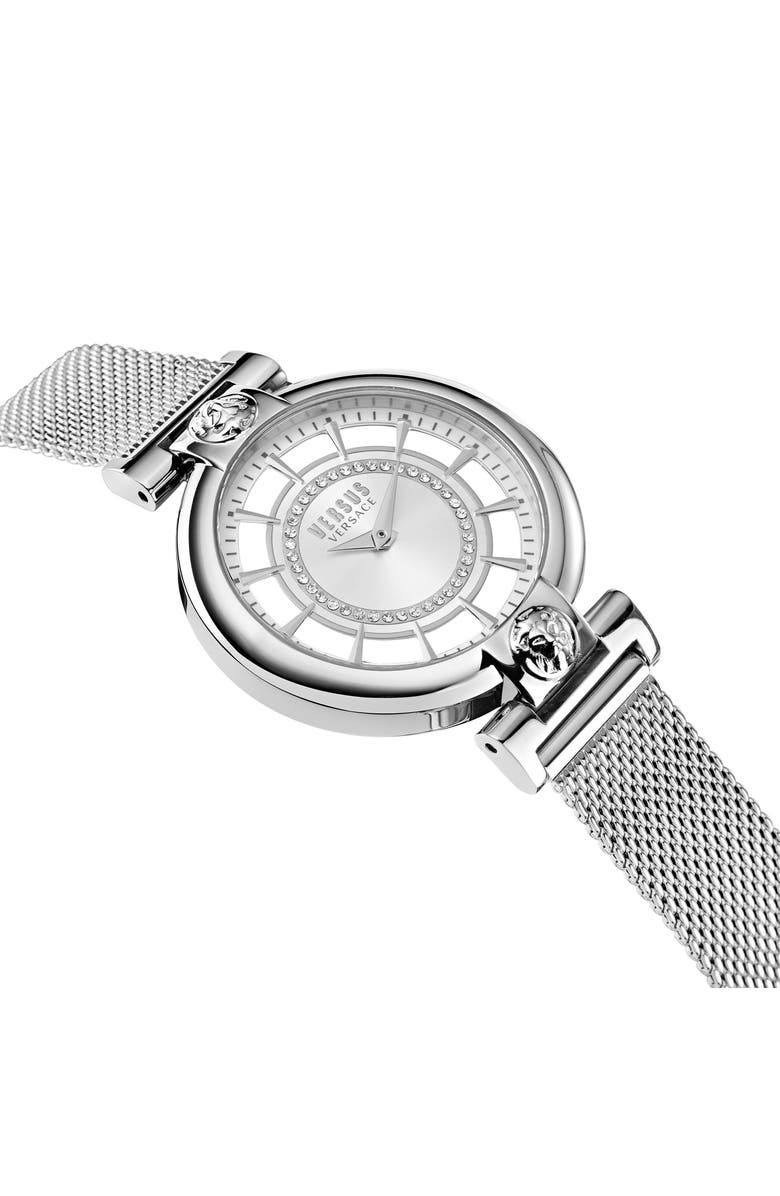 VERSUS Versace Silver Lake Round Watch, 36mm | Nordstromrack