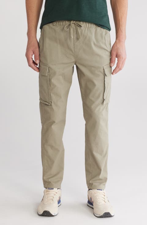 Tie Waist Cargo Pants