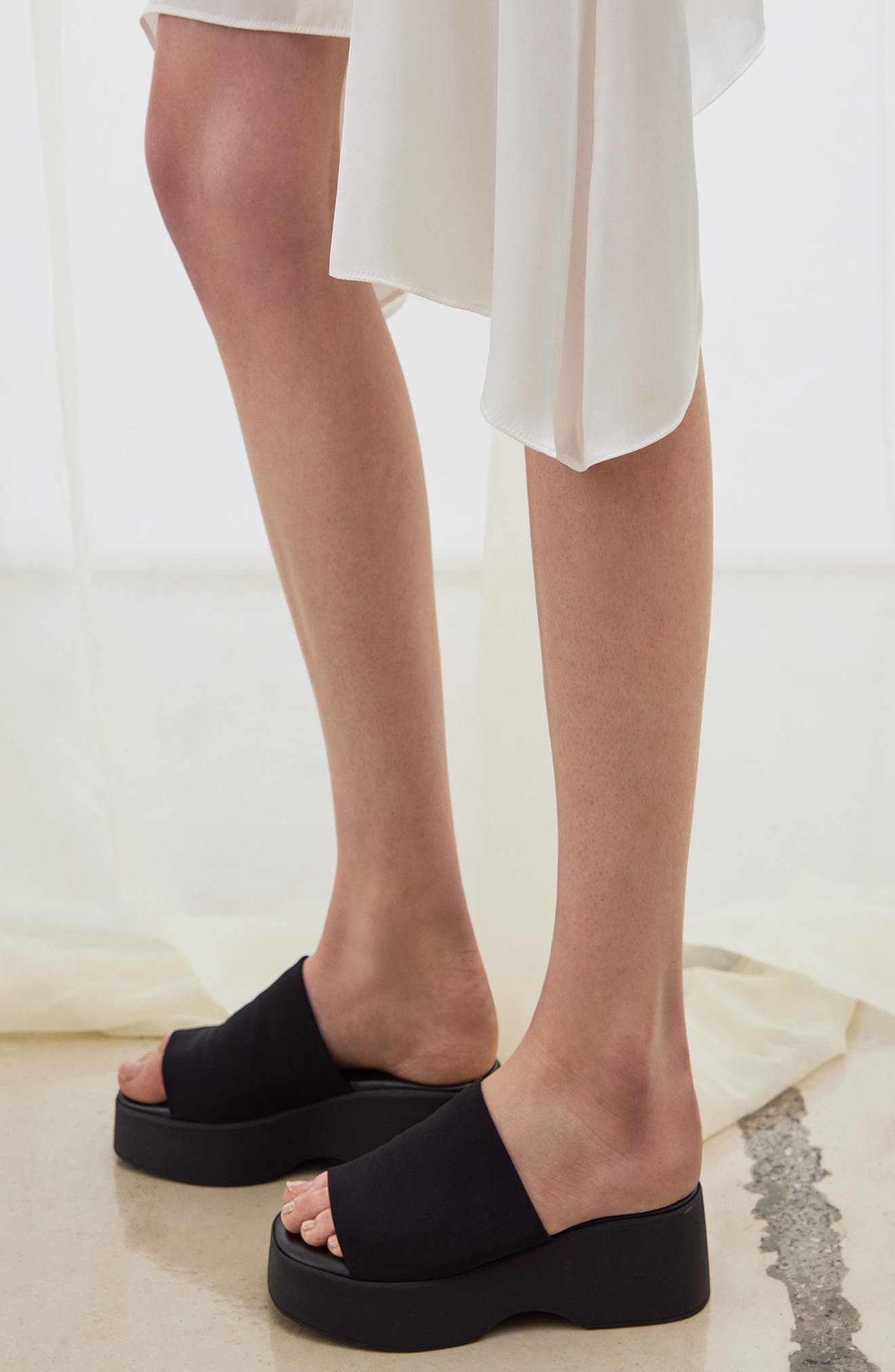 Steve Madden Slinky 30 Platform Slide Sandal, Alternate, color, 