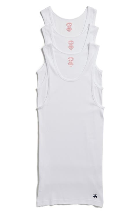 3-Pack Cotton Tank Undershirts