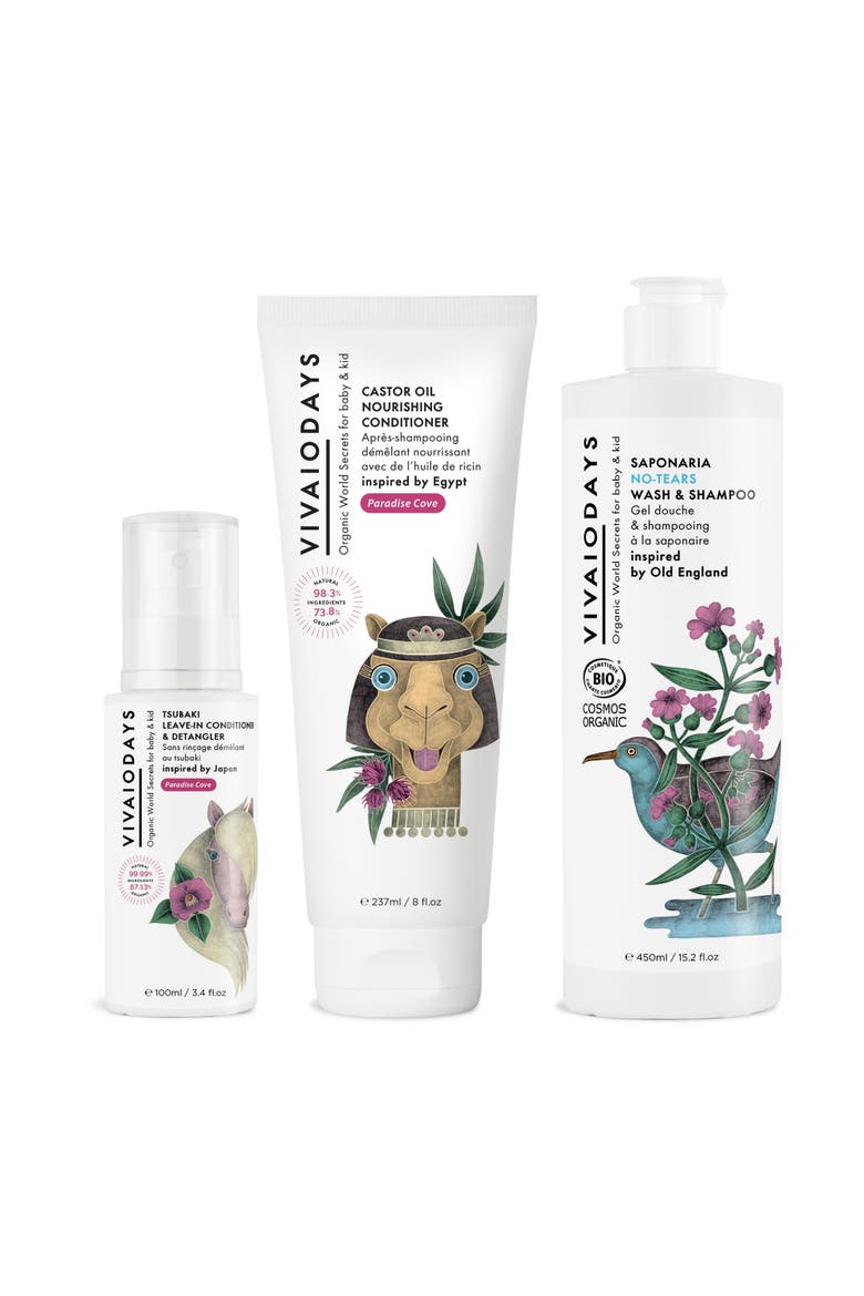 Natural Hair Care Bundle for Kid, Main, color, White