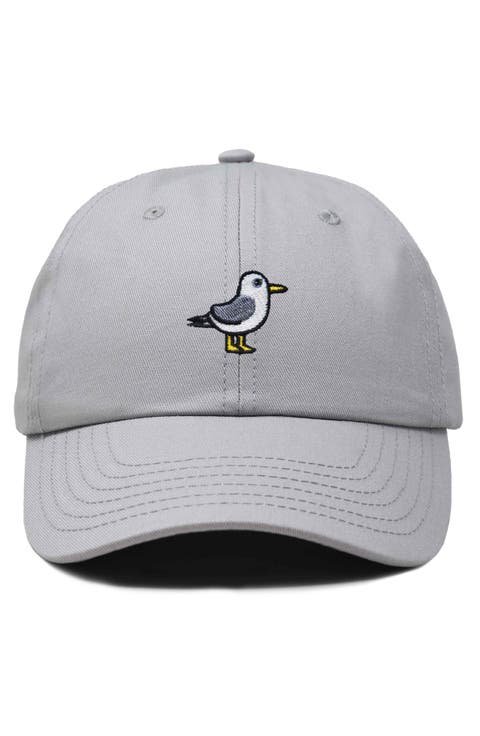Seagull Embroidered Everyday Cap