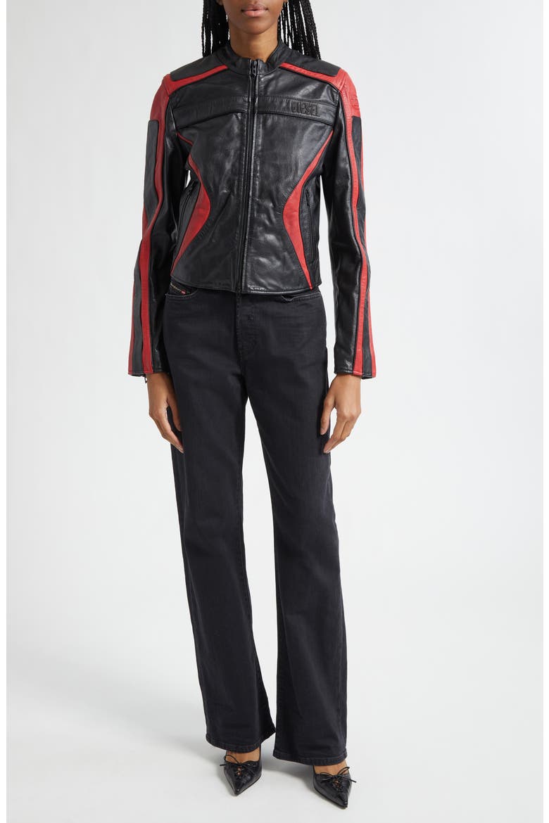 1971 D-Sent Straight Leg Jeans, Alternate, color, BLACK/ DENIM